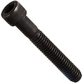 Newport Fasteners M12-1.75 Socket Head Cap Screw, Black Oxide Alloy Steel, 200 mm Length, 10 PK 213295-10